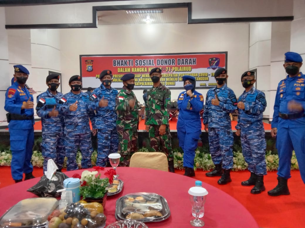 Satpolairud Polres Dumai Siap Dukung Penanganan Covid- 19 dan Pemulihan Ekonomi Nasional