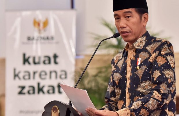 Presiden Jokowi Ajak Jajarannya Tunaikan Zakat
