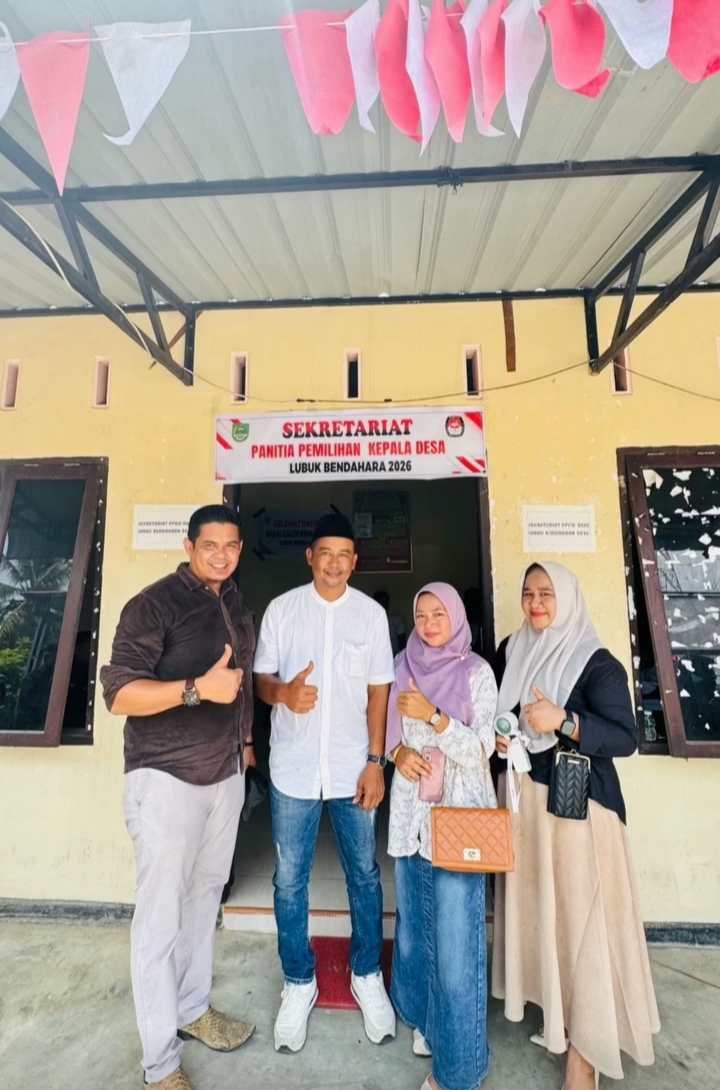 Daftar Pilkades Lubuk Bendahara, Riko Candra Ajak Kandidat Bertarung Sportif dan Legowo