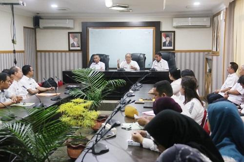 Wali Kota Medan Pimpin Rapat Penyusunan Beban Kerja Tahun 2018