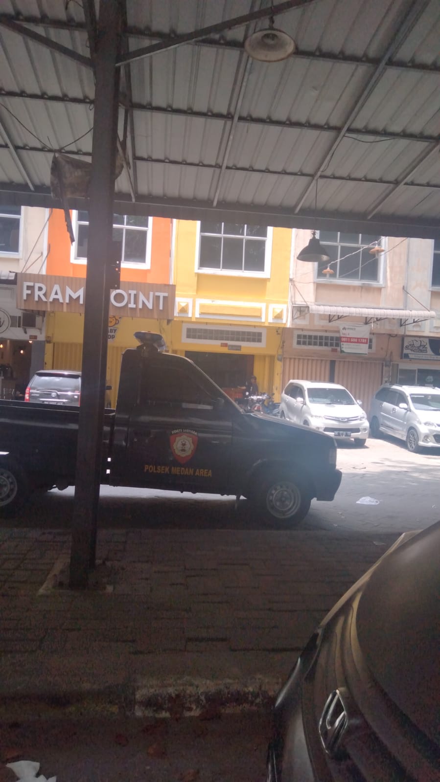 Terlihat Disekiar Lokasi Diduga Lapak Judi, Kapolsek Medan Area Jawab Wartawan Salah Lihat