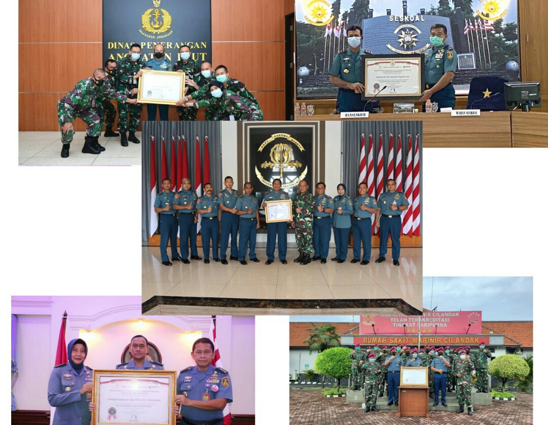 Terealisasinya Program Prioritas Kasal, Satker TNI AL Lolos Penilaian Zona  Integritas 2020