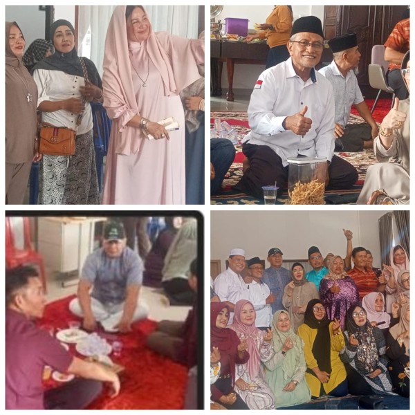 Ketua LPMK Bumi Ayu Rahmayani Gelar Open House Halal Bihalal, Eratkan Kebersamaan Warga