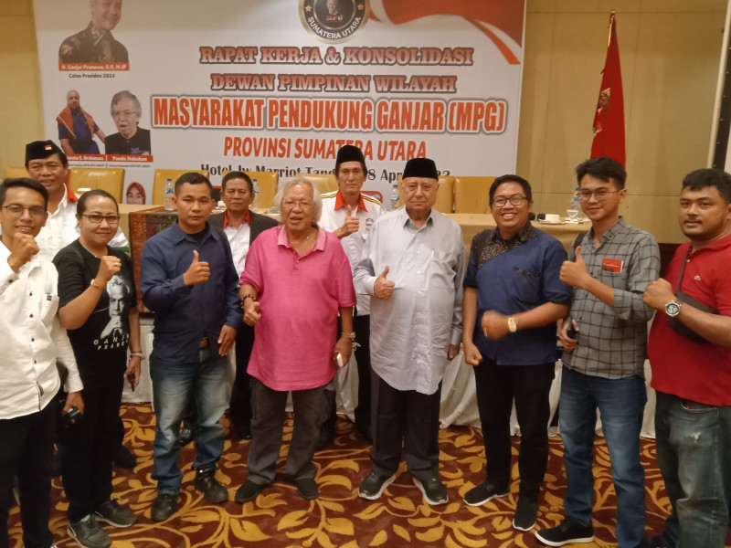 DPW MPG Targetkan Kemenangan Ganjar dari 6 Kabupaten /Kota Penentu di Sumut