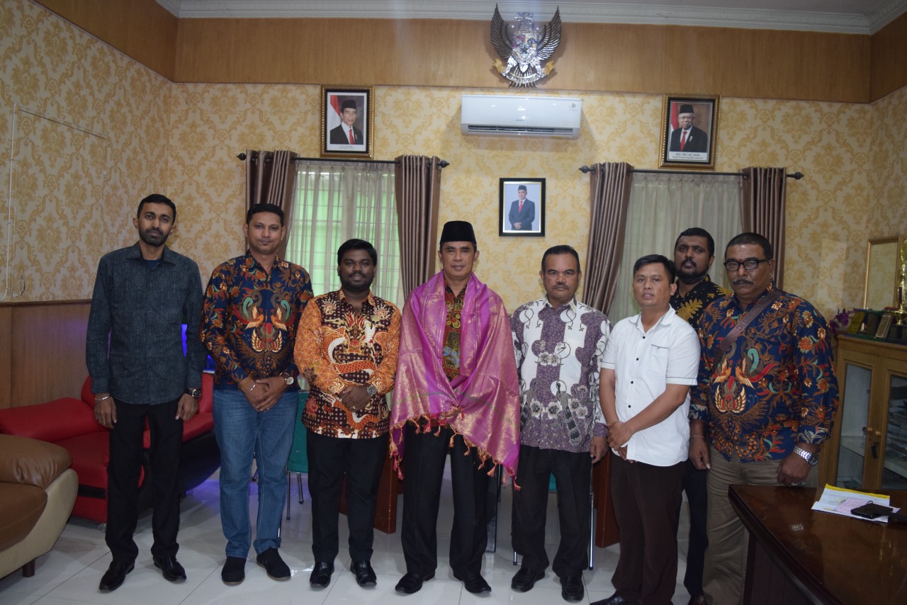 Jalin Koordinasi, PHDI Medan Bertemu Kakan Kemenag Kota Medan