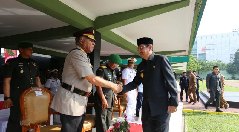 Kapolda bersama Gubsu Peringati Hari Kebangkitan 2018 di Lapangan Benteng Medan