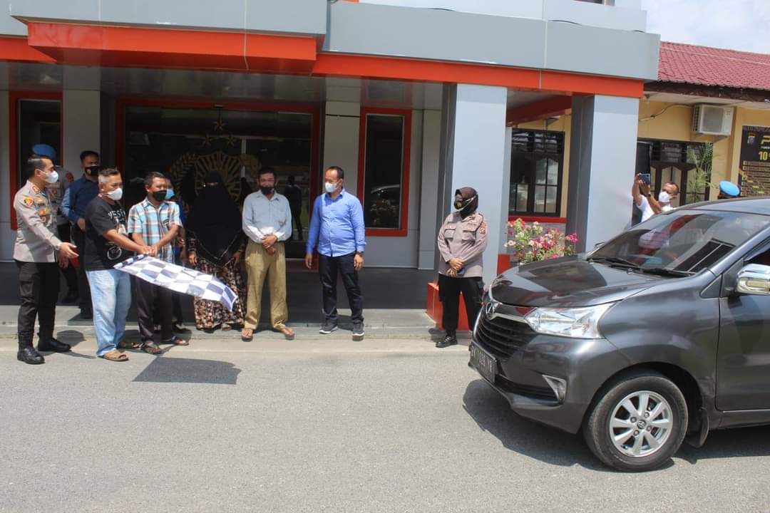 Polres Labuhanbatu kirim lima residen rehabilitasi ke BRSKPN Medan