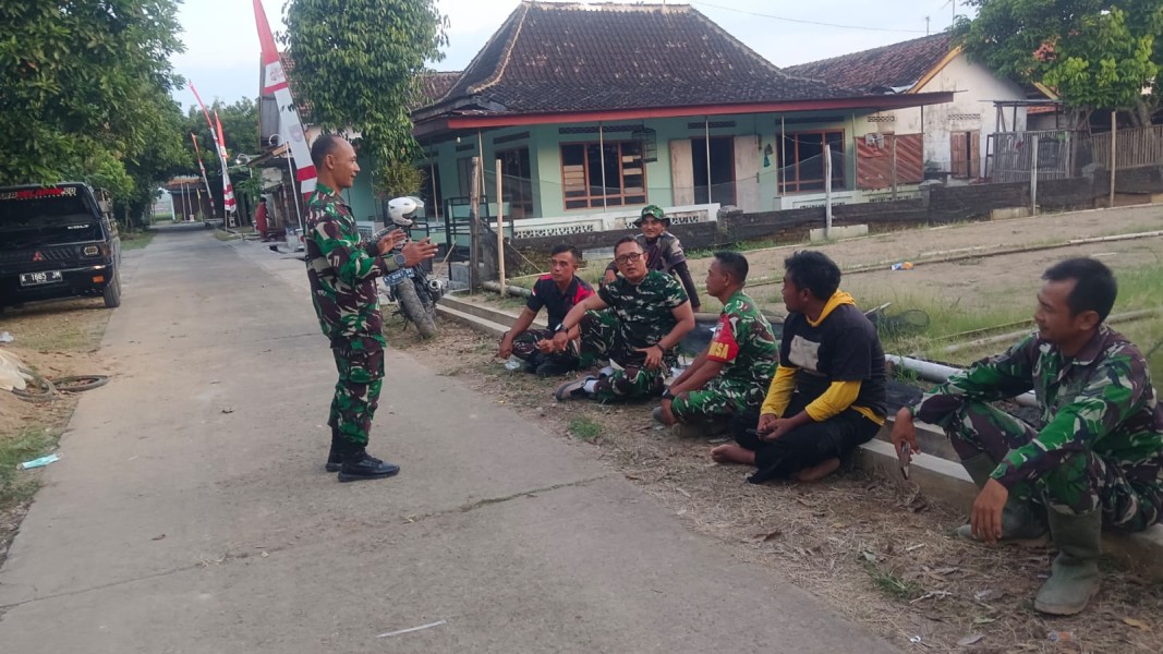 Peluh dan Tawa Menyatu di Lokasi TMMD Kodim Sragen