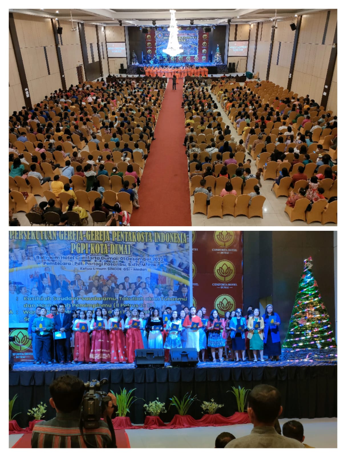 Natal PGPI Kota Dumai, Pdt T.W Sihombing, S.Th.,: Perayaan Memperkokoh Persatuan Hamba Tuhan