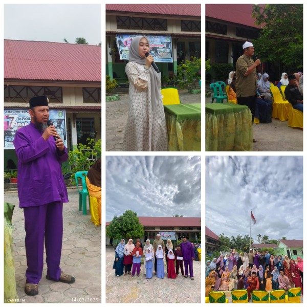 SDN 009 Tanjung Palas Tutup Pesantren Ramadhan, Ustad Jefrizar Apresiasi Program Pembinaan Iman Siswa