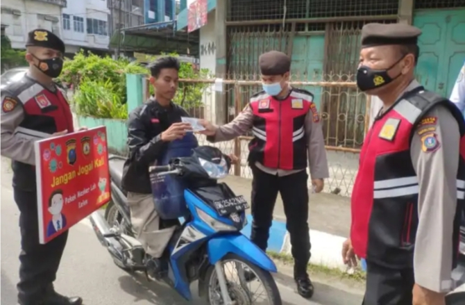 Polresta Deli Serdang Rutinkan Laksanakan Operasi Yustisi Demi Mencegah Penyebaran Covid-19
