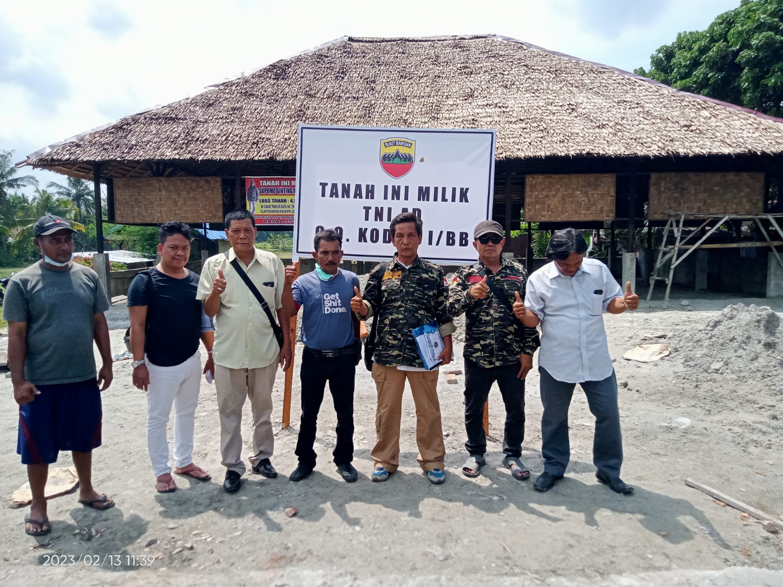 Pomo Ginting Tuding Kodam I/BB Serobot Lahan Miliknya