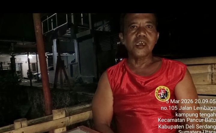 Warga Kampung Tengah Bantah Ada Judi Meja Ikan Di Belakang Lapas Pancur Batu