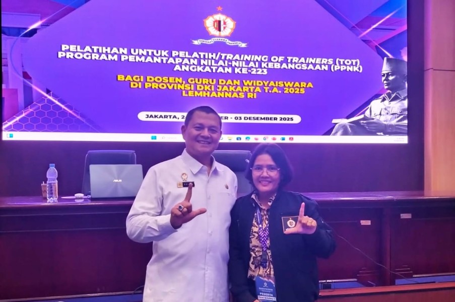Dewi Kristina Tampubolon, S.Pd., Raih Juara 1 Pelopor Komunitas Belajar dan Wakili Sumut pada TOT Lemhannas 2025