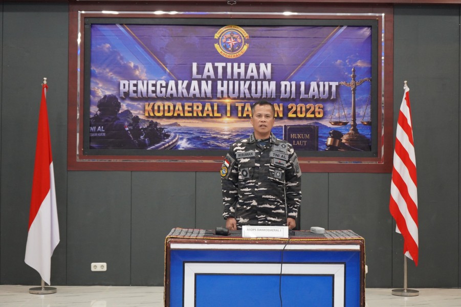 Kodaeral I Gelar Latihan Penegakan Hukum di Laut, Perkuat Kesiapan Prajurit di Perairan
