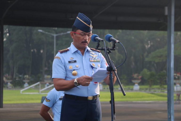 TNI AU di Medan Peringati Hari Ibu Ke-90 di Apron Charlie Lanud Soewondo