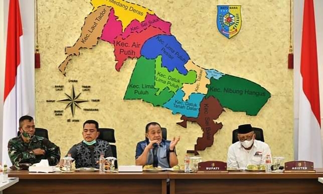 Bupati Batu Bara Gelar Rakor Penertiban Pasar Tradisional & Pasar Ikan Tanjung Tiram