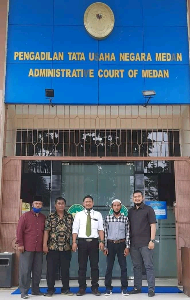 Tanpa SP, Sidang Perdana Kasus   Pemberhentian Kadus Pekan Tanjungberingin Masuk  di PTUN Medan