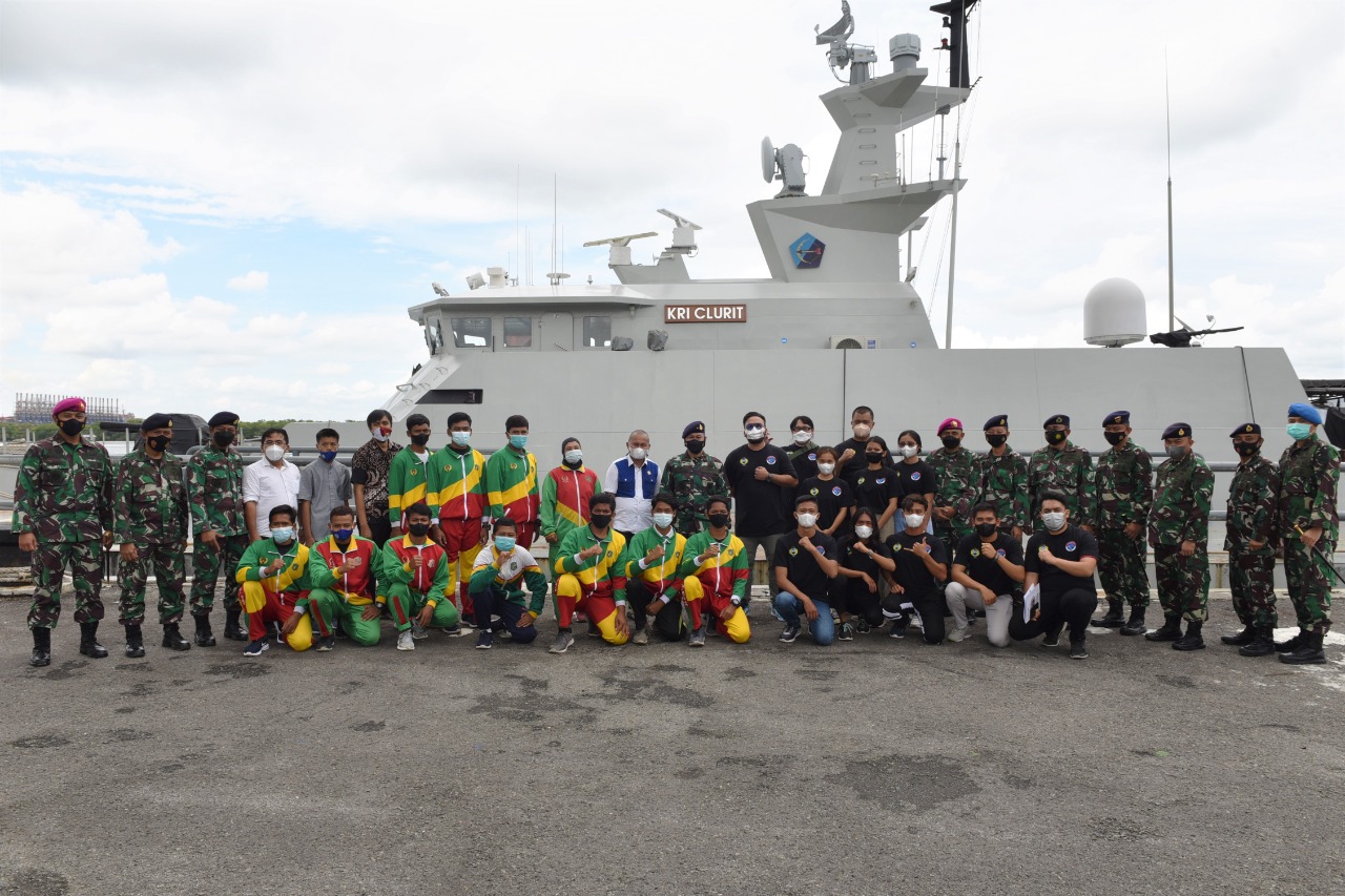 Kontingen Olahraga Air Jajaran Lantamal I Kasal Cup Secara Resmi Dilepas Danlantamal I