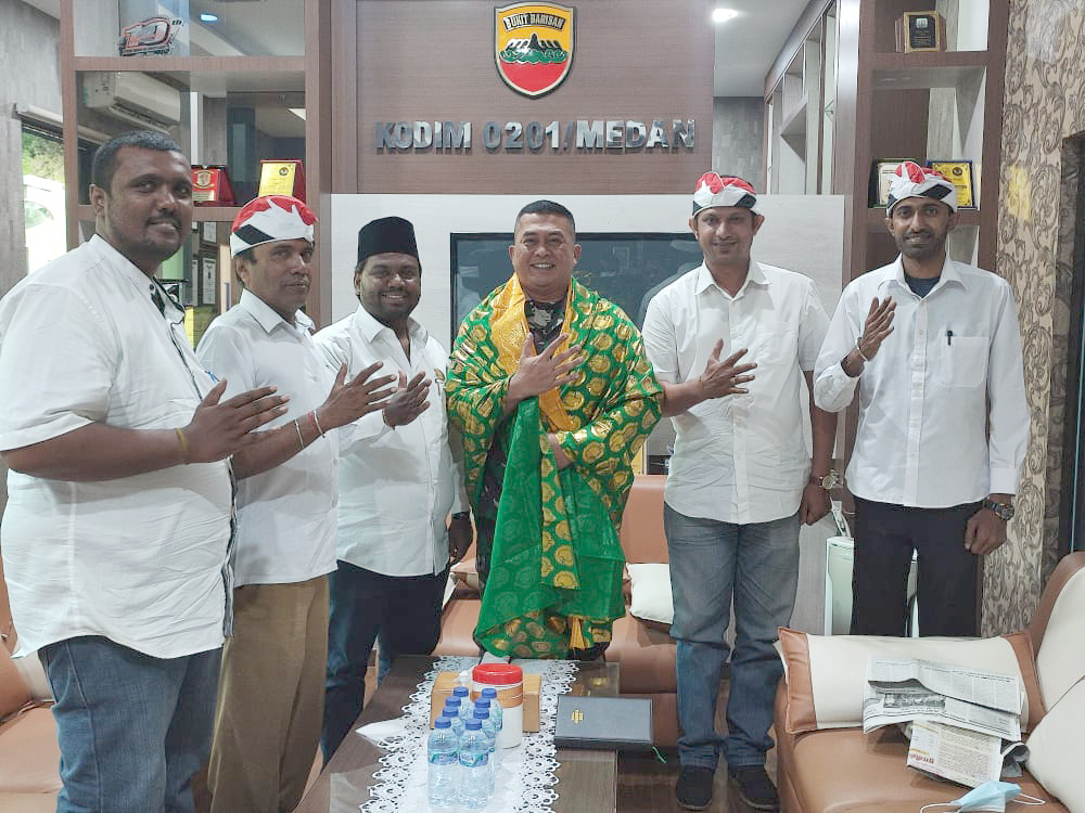 PHDI KOTA MEDAN SILAHTURAHMI KE KODIM 0201/MEDAN