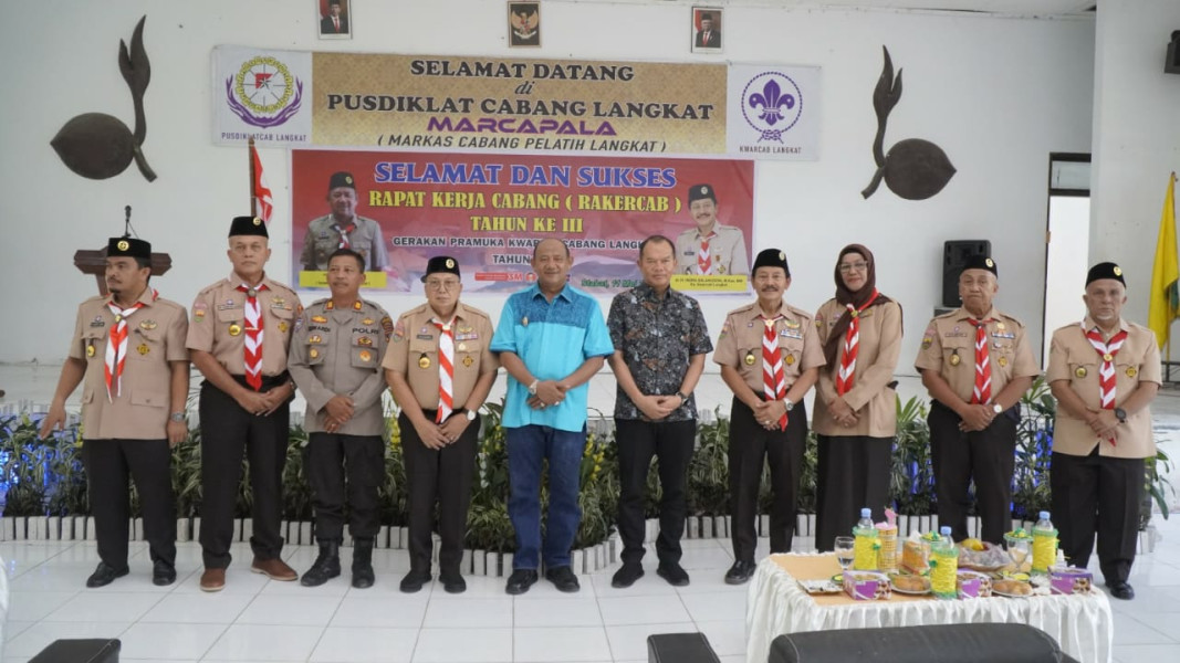 Pramuka Langkat Tuan Rumah Raimuna Daerah Sumut ke VIII, Ini Pesan Syah Afandin