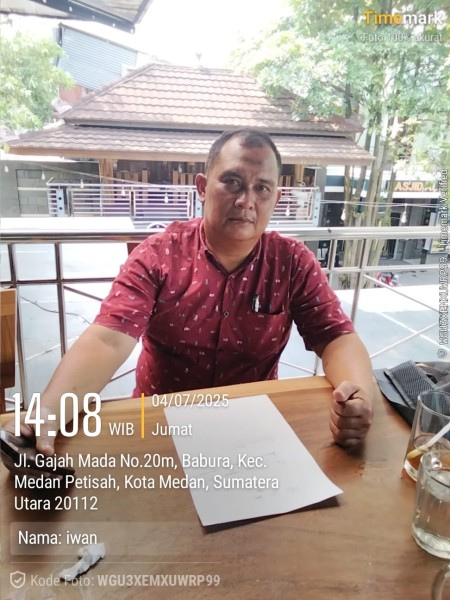 Ketua DPD LSM SUARA MASYARAKAT SUMUT Ridwan Adenan Sibarani: Sebagai Masyarakat Sumut yang Bijak, kita harus Hargai dan Hormati KPK dalam OTT Kadis PU