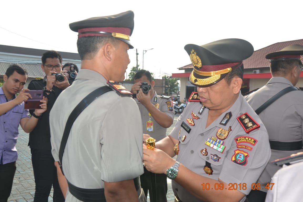 Kompol Edy Supriyanto Dilantik Jadi Wakapolres Pelabuhan Belawan