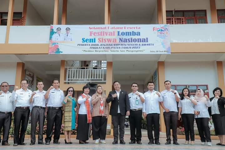 Seleksi FLS2N Kabupaten Dairi, Bupati Eddy Berutu: Ini Ajang Pengembangan Bakat Seni Siswa