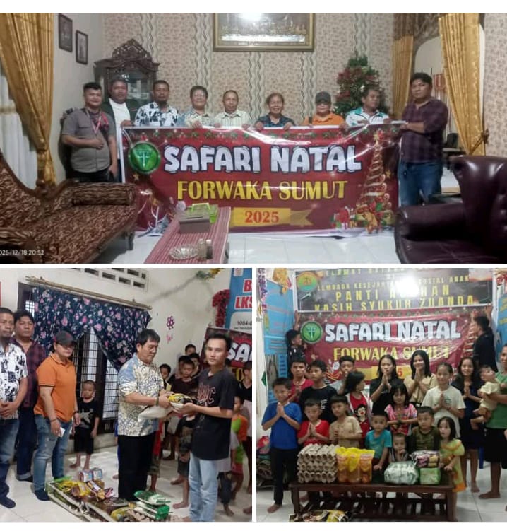 Kejati Sumut Dukung Forwaka Gelar Safari Natal 2025