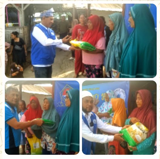 HNSI Medan Bersama Relawan Wak Young Gelar Bakti Sosial  Dan Jumat Berkah