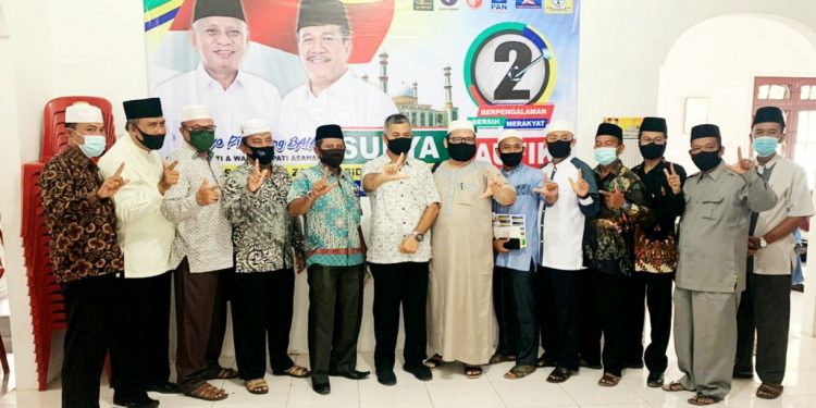 Puluhan Ustadz Di Asahan Nyatakan Siap Menangkan ST20  Dalam Pilkada 9 Desember Mendatang 
