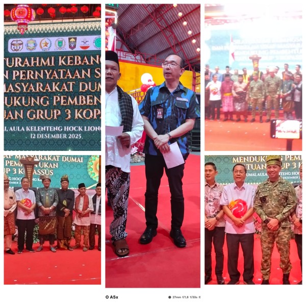 Silahturahmi Kebangsaan Kota Dumai Bersatu Mendukung Group 3 Kopasus, Perkuat Sinergi Bersama Masyarakat