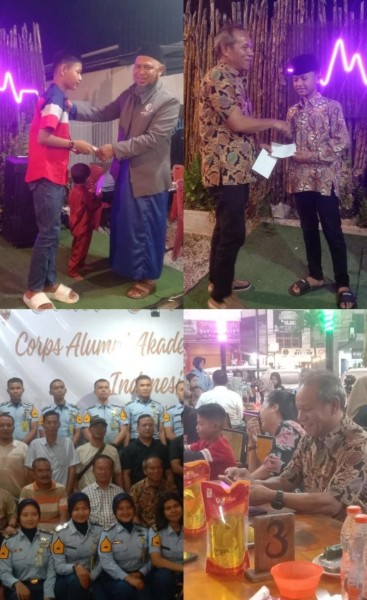 Buka bersama CORPS Alumni Akademi Maritim Indonesia Medan -Dumai