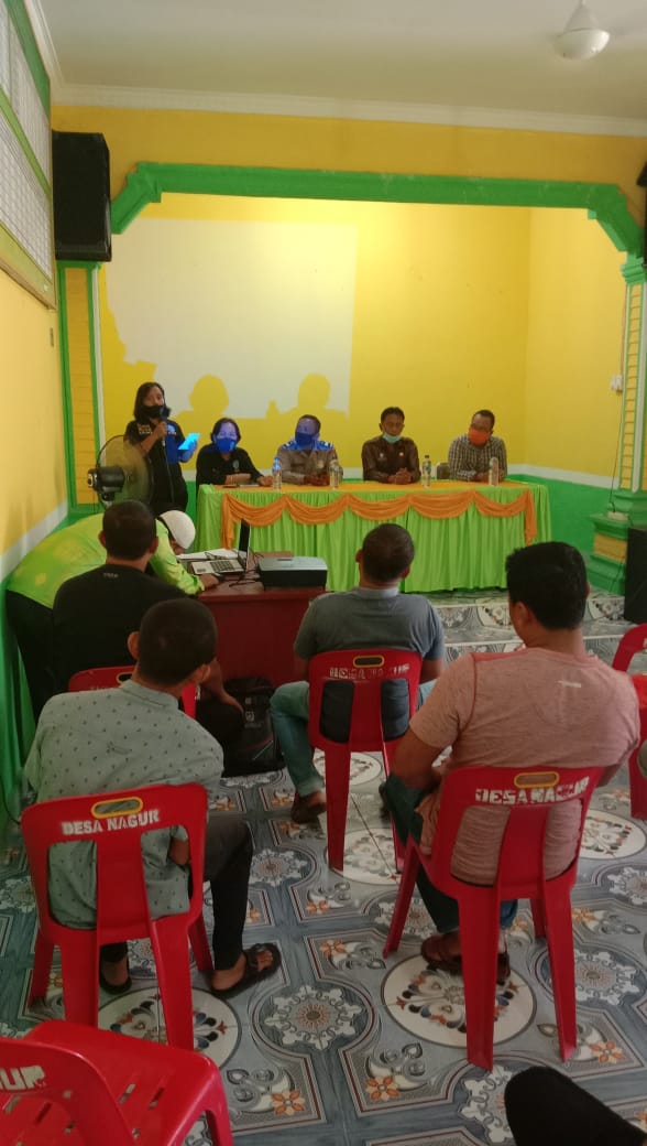 Cegah Penyalahgunaan Narkoba  BNNK Sergai Gelar Rakor kader PBM Desa Nagur