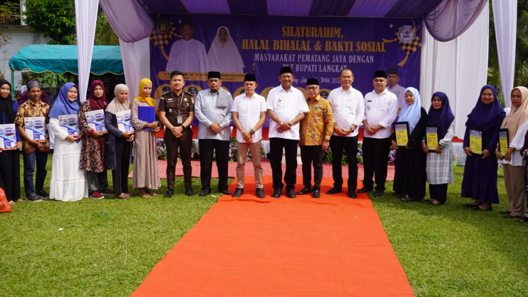 Warga Pematang Jaya Doakan Syah Afandin Kembali Pimpin Langkat