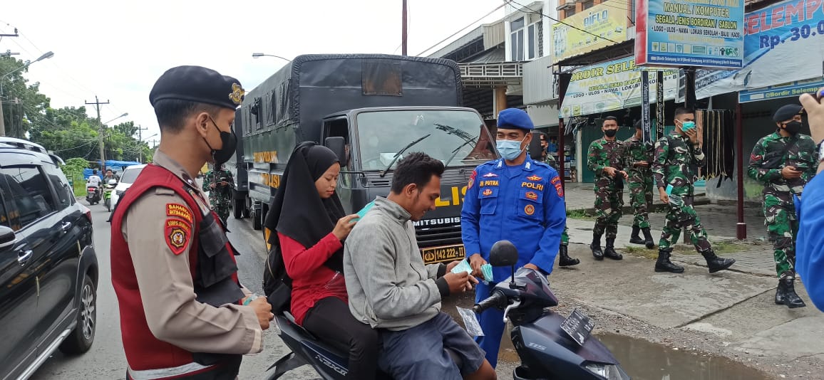 Terapkan Prokes, TNI Polri Gencar Operasi Yustisi