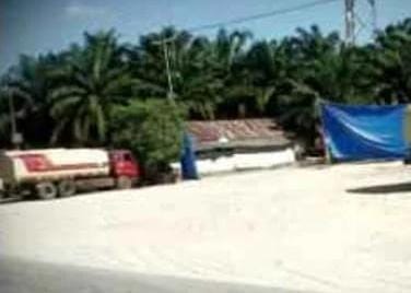 Tak Ditindak Polres Langkat, Warga Minta Kapolda Sumut Tindak Gudang Penimbunan CPO Jalan Lintas Tanjung Pura Hinai