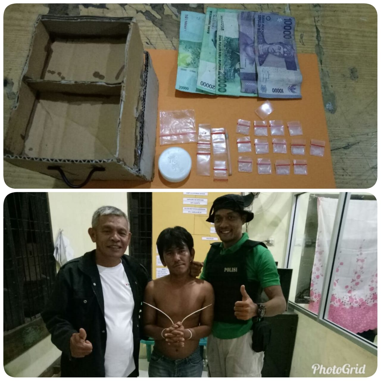 Polres Asahan Berhasil Tangkap Iyan KB Pelaku Bandar Sabhu