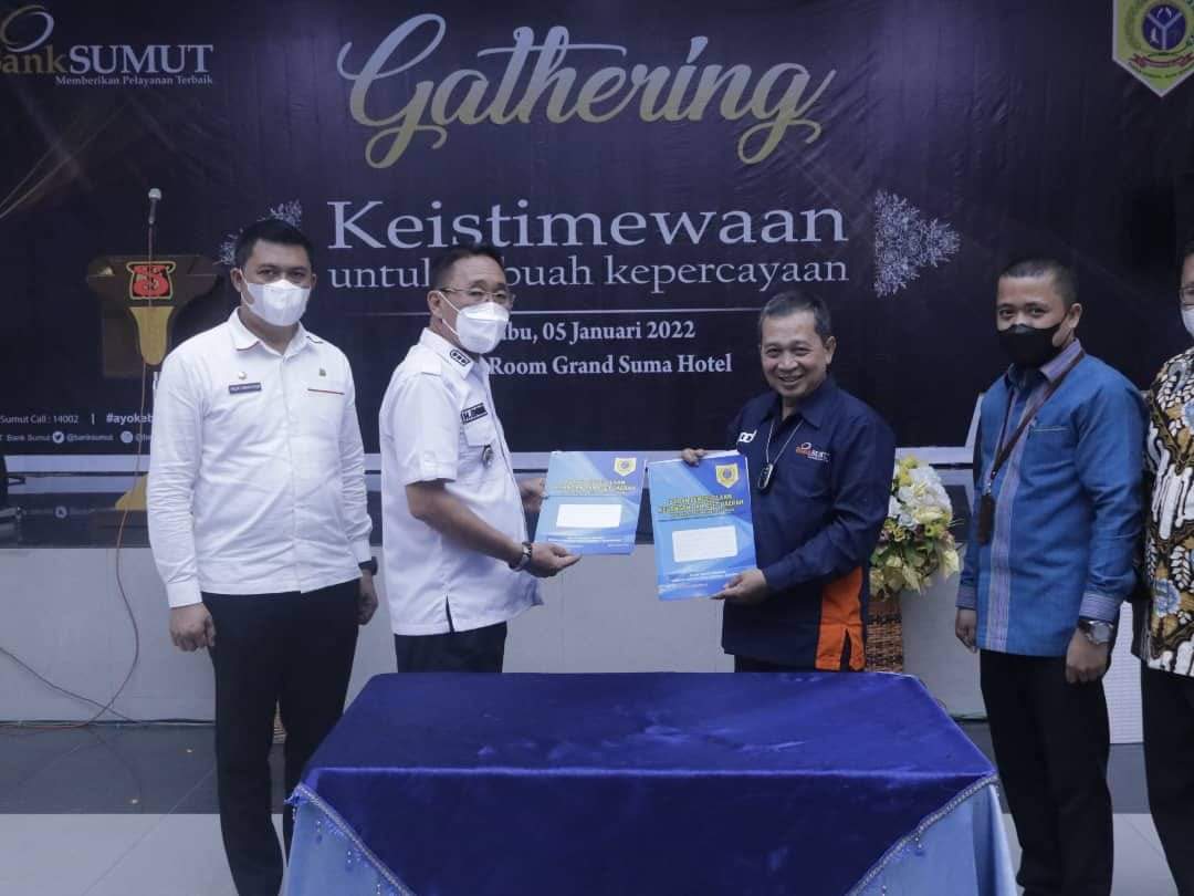 Bupati Labusel H Edimin : Pemkab Labusel siap menambah modal ke Bank SUMUT