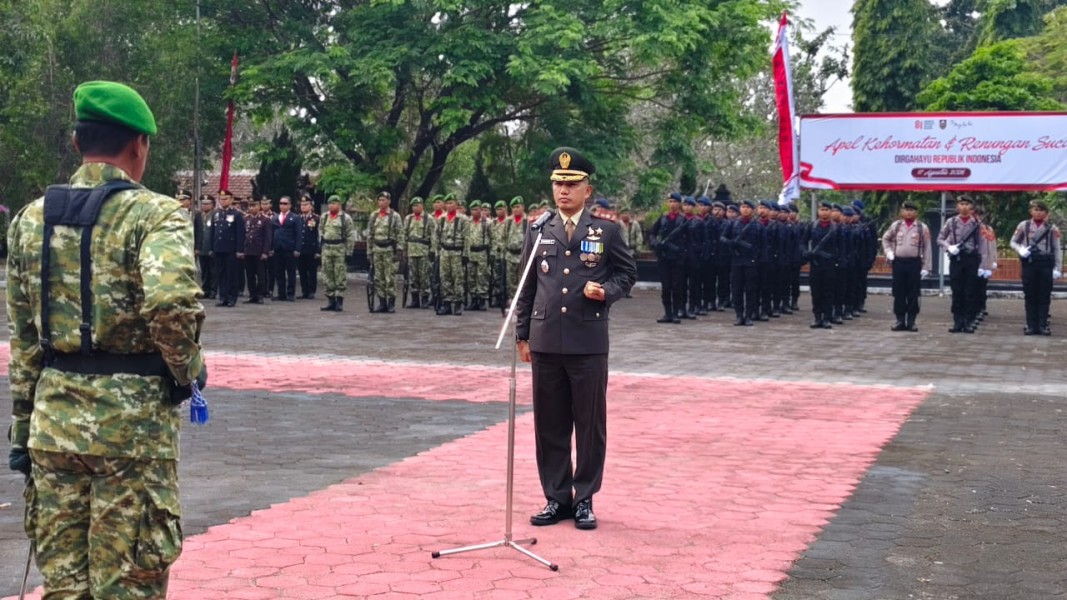 Ziarah Nasional HUT RI ke-81, Dandim Boyolali Ajak Generasi Muda Teladani Semangat Pahlawan