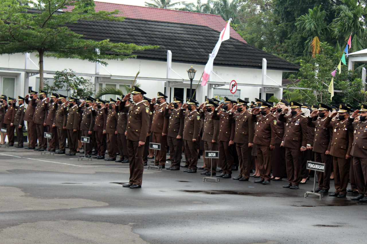 Upacara Peringatan HBA Kejati Sumut, Jaksa Agung : Jangan Pernah Nodai Kepercayaan Masyarakat