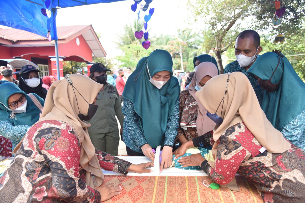Tim Penggerak PKK Kabupaten Batu Bara Gelar Kelas Ibu Hamil Bertema Selimut Cantik
