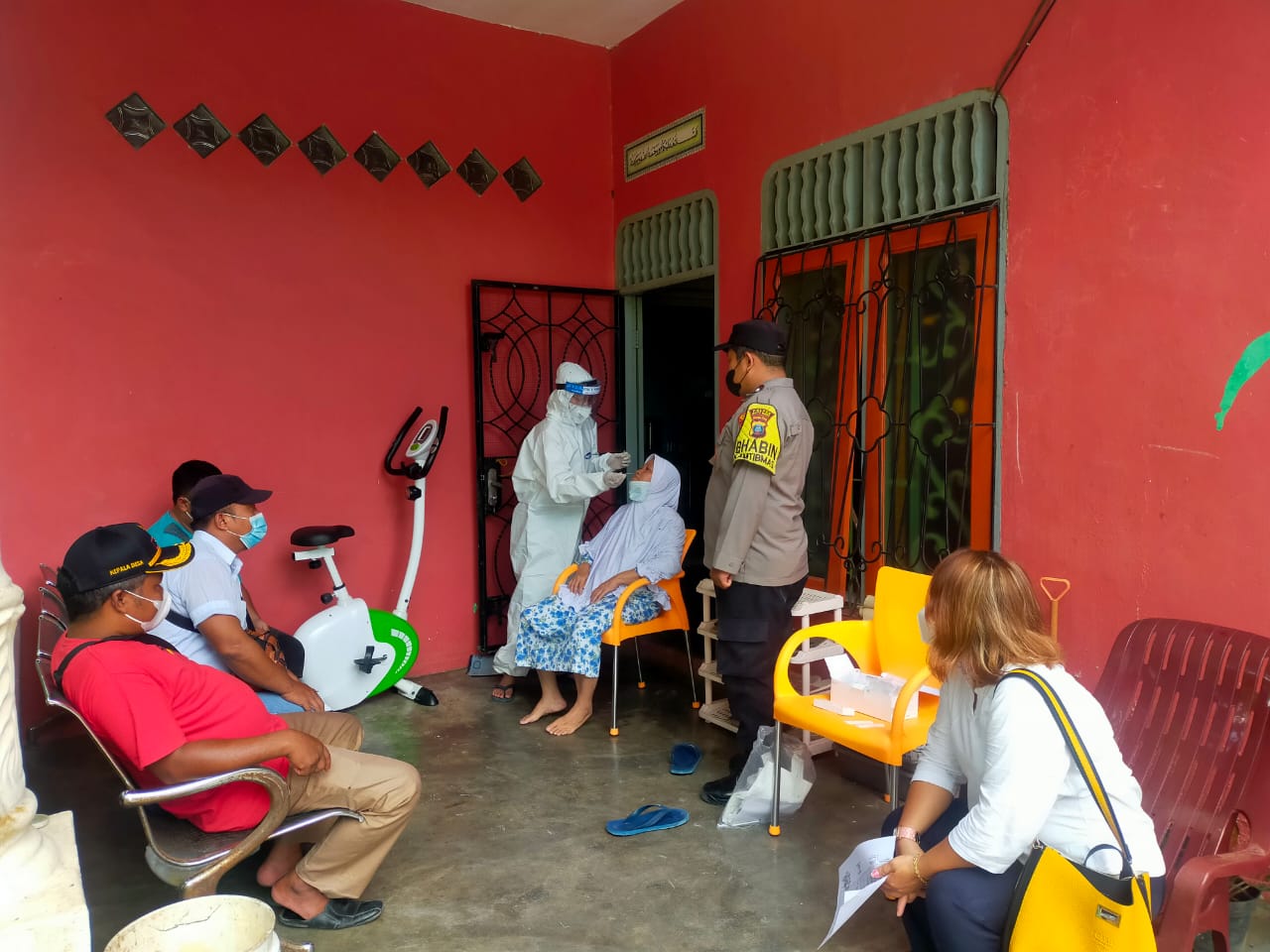 Mobilisasi Vaksinasi Dilakukan Terus Oleh Personil Polres Batu Bara