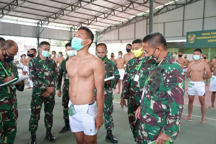 Pangdam I/BB Pimpin Sidang Pemilihan Penerimaan Tamtama PK TNI AD Gel I TA 2021