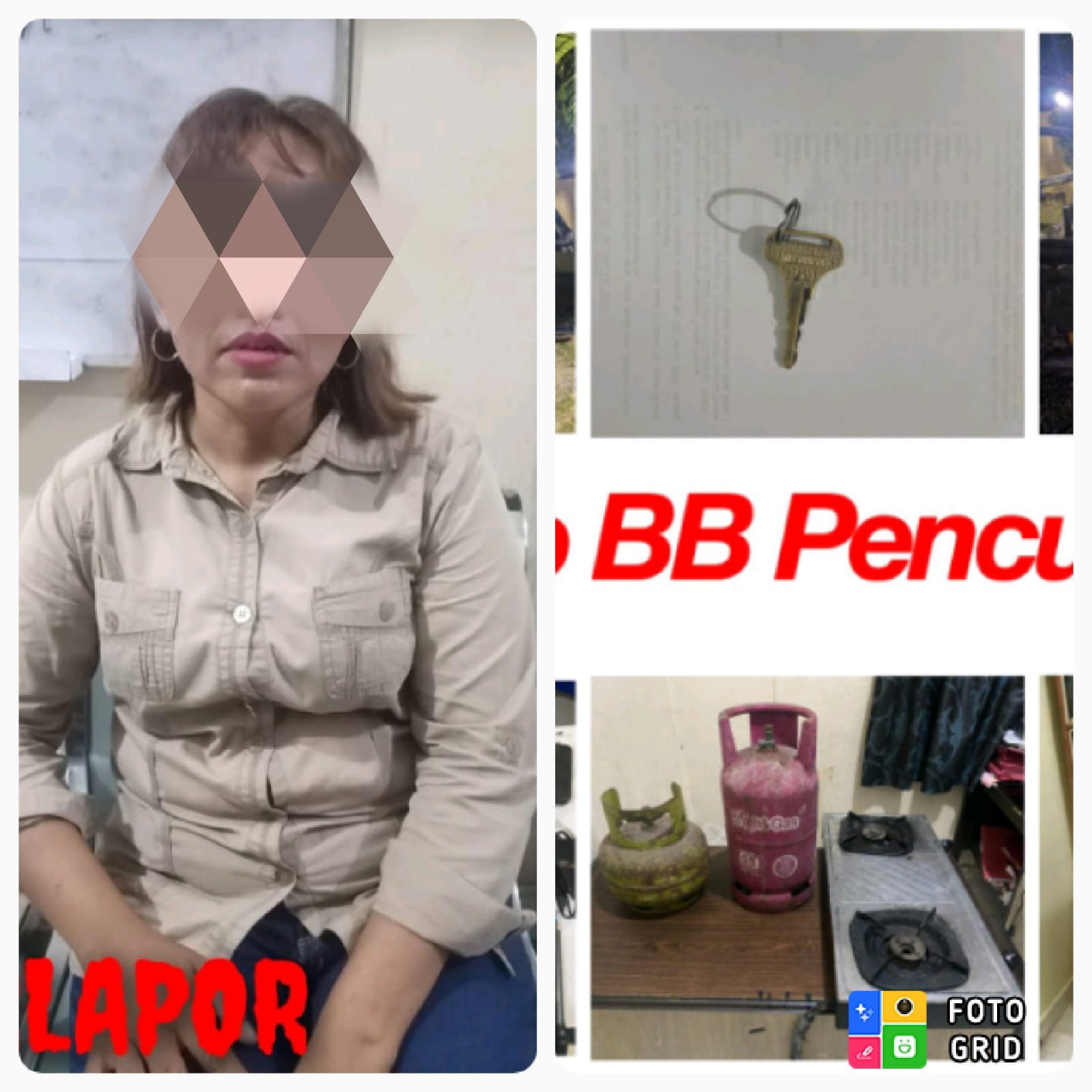 Polsek Dumai Timur Amankan TY  Tersangka Kasus 363