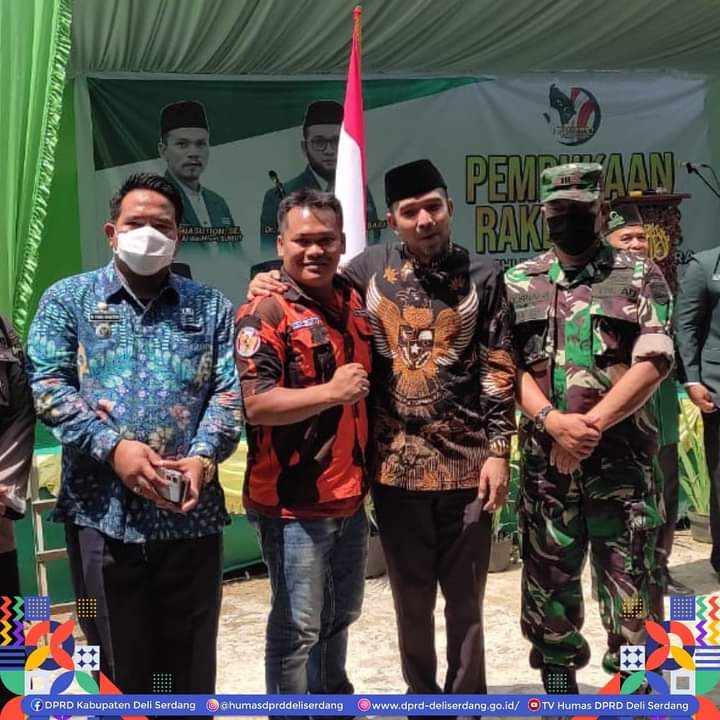 Ketua DPRD Kabupaten Deli Serdang Menghadiri Pembukaan Acara Rapat Kerja Wilayah I Al-Jamiayatul Was