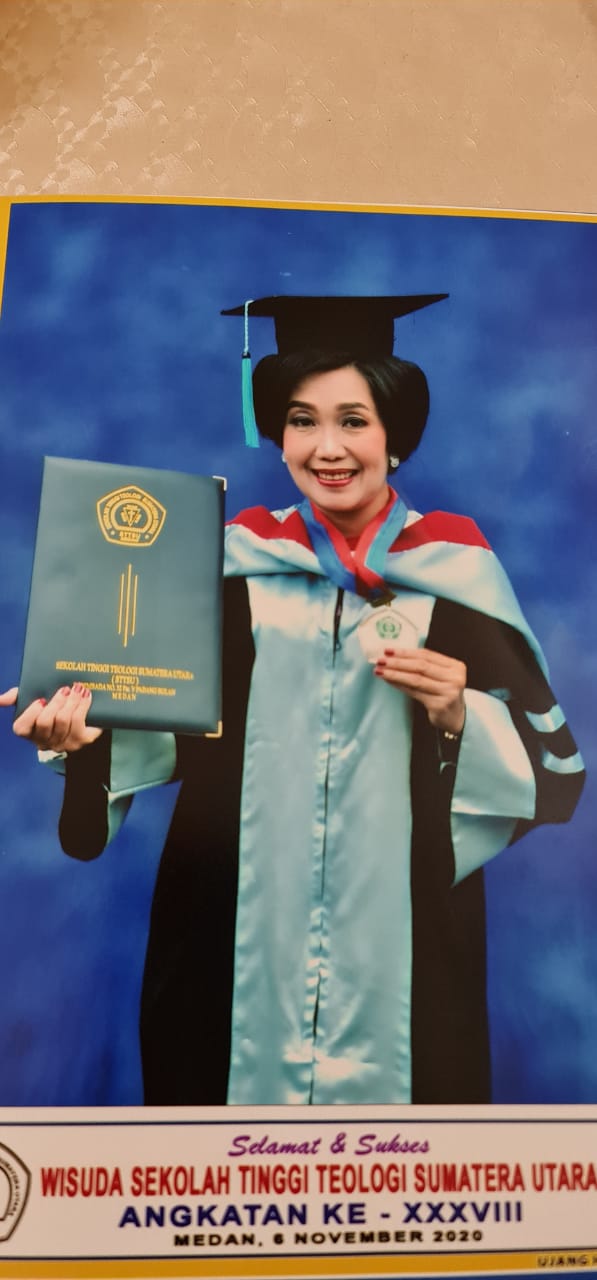 Ketua Bhayangkari Cabang Polres Sergai di Wisuda