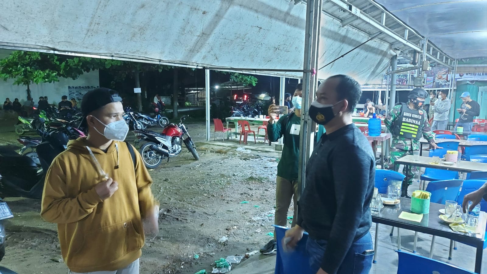 POLRES LABUHANBATU GENCARKAN OPERASI YUSTISI DAN LAKUKAN SWAB ANTIGEN BERJALAN