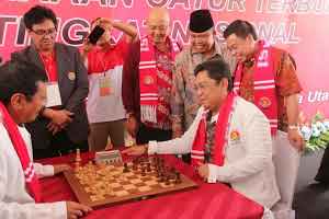 Wali Kota Medan Hadiri Pembukaan Kejuaraan Catur Tingkat Nasional