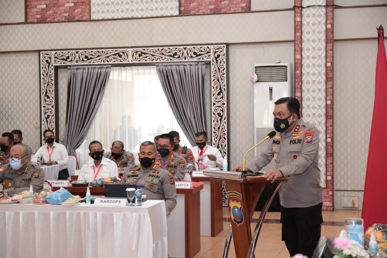 Anev Tahunan, Kapolda Sumut Apresiasi Jajarannya dalam menjaga Situasi Kamtibmas Kondusif